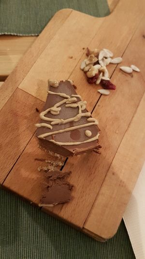 chocolate mousse raw cake  at Cloud Kitchen in Beijing