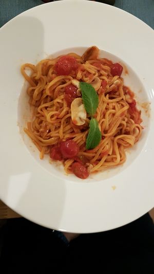 tomato spaghetti  at Cloud Kitchen in Beijing