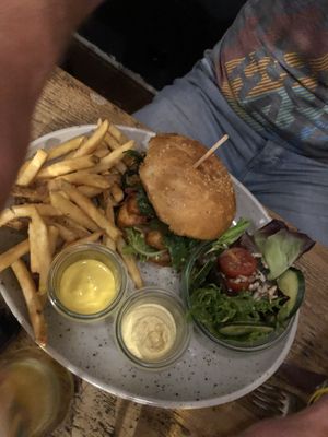 Burger   at Pura in Breitbrunn Am Chiemsee