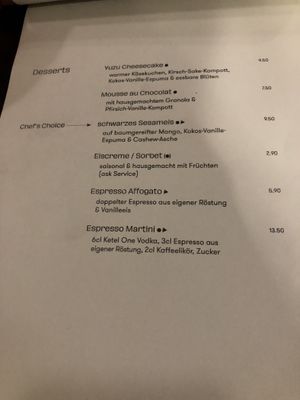 Desserts   at Pura in Breitbrunn Am Chiemsee