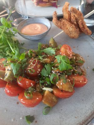 Myanmar Salad 17,50€ at Pura in Breitbrunn Am Chiemsee