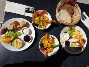 Ich ess' Blumen Vegan at Himmelgrün in Augsburg