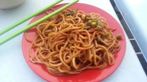 Black Char Mee-fried noodles at Da Fei Char Mee Hoon in Penang