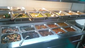 Buffet at Da Fei Char Mee Hoon in Penang