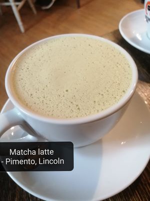 As labelled at Pimento Tea Rooms in Lincoln