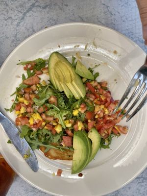 Chick Pea pancakes at Sunnyside Cafe in Sarasota