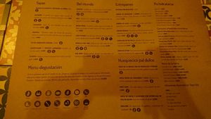 tasty. perfect.  at El Jardin de los Dragones in Murcia