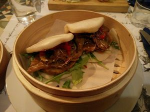 bao bum at El Jardin de los Dragones in Murcia