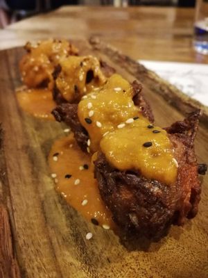 Pakoras at El Jardin de los Dragones in Murcia