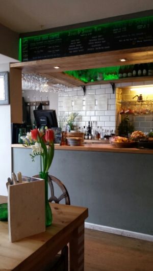 Inside at Asparagasm in Nailsworth