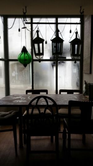 Inside at Asparagasm in Nailsworth