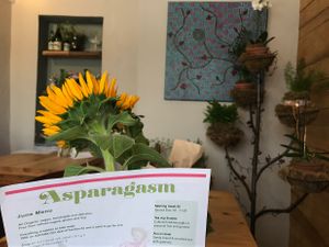 cute interior at Asparagasm in Nailsworth