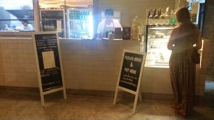 counter  at Broccoli Revolution - Sukhumvit Rd in Bangkok