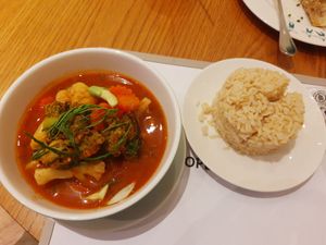 Curry at Broccoli Revolution - Sukhumvit Rd in Bangkok