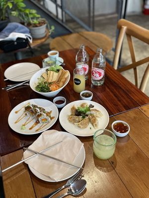 we just spoil ourselves  at Broccoli Revolution - Sukhumvit Rd in Bangkok