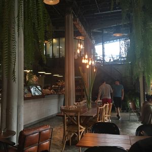 indoor seating at Broccoli Revolution - Sukhumvit Rd in Bangkok