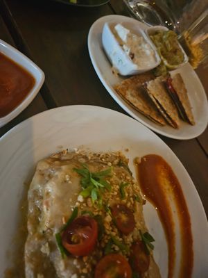 Lasagna with quesadillas (sweet potato no chesse) at Broccoli Revolution - Sukhumvit Rd in Bangkok