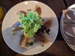 Gyoza at Broccoli Revolution - Sukhumvit Rd in Bangkok