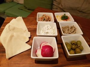 Meze  at Broccoli Revolution - Sukhumvit Rd in Bangkok