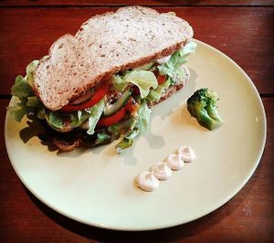 Sandwich at Broccoli Revolution - Sukhumvit Rd in Bangkok