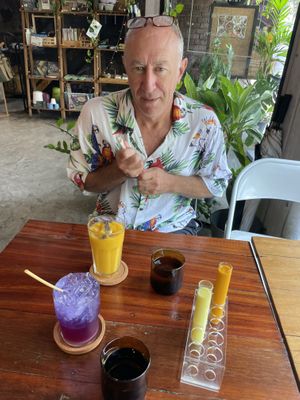 Flu and gut shots   at Broccoli Revolution - Sukhumvit Rd in Bangkok