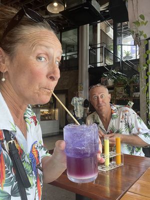 Pea Ricky drink  at Broccoli Revolution - Sukhumvit Rd in Bangkok