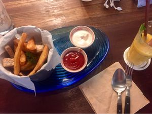 fries  at Broccoli Revolution - Sukhumvit Rd in Bangkok