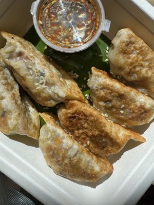 Gyoza  at Broccoli Revolution - Sukhumvit Rd in Bangkok