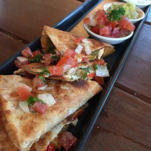 vegan quesadilla  at Broccoli Revolution - Sukhumvit Rd in Bangkok