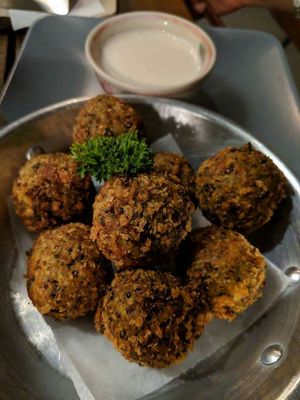 Veggie balls at Broccoli Revolution - Sukhumvit Rd in Bangkok