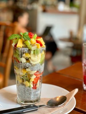 Chia pudding at Broccoli Revolution - Sukhumvit Rd in Bangkok