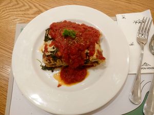 artichoke lasagna at Broccoli Revolution - Sukhumvit Rd in Bangkok