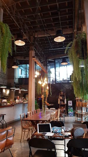 Interior downstairs at Broccoli Revolution - Sukhumvit Rd in Bangkok