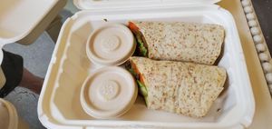 Wrap at Broccoli Revolution - Sukhumvit Rd in Bangkok