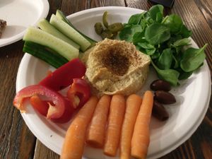 A fucking joke at Zatar Falafel & Hummus in Vilnius