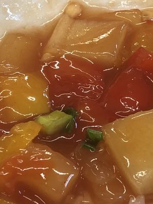 Sweet and sour jasmine rice at Rämi 59 in Zurich