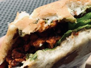 Soyita pibil at Gatorta - Food Stand in Mexico City