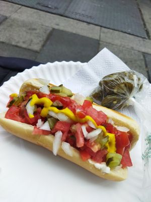 Hot dog Gatorta at Gatorta - Food Stand in Mexico City