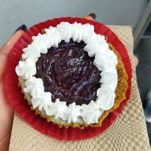 Cheesecake con mermelada de zarzamora at Gatorta - Food Stand in Mexico City