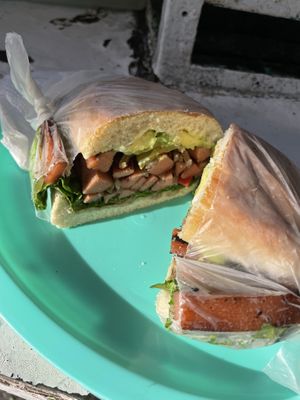 Salchicha Torta  at Gatorta - Food Stand in Mexico City