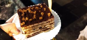 Deliciosooooo tiramisú 👌 excelente tamaño, precio, sabor, atención 👌👌👌 at Gatorta - Food Stand in Mexico City