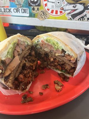 Torta  cubana   at Gatorta - Food Stand in Mexico City