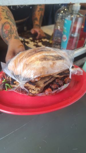 Yummy at Gatorta - Food Stand in Mexico City