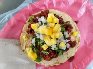 Taco at Gatorta - Food Stand in Mexico City