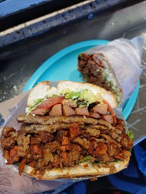 Torta cubana at Gatorta - Food Stand in Mexico City