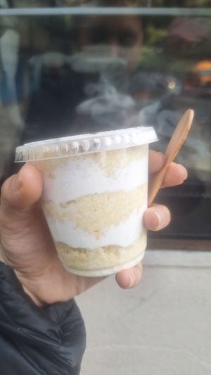 Tres leches vegan 🌱❤️ at Gatorta - Food Stand in Mexico City