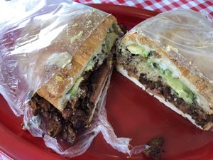 Yummy :p at Gatorta - Food Stand in Mexico City