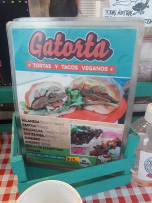 Carta at Gatorta - Food Stand in Mexico City