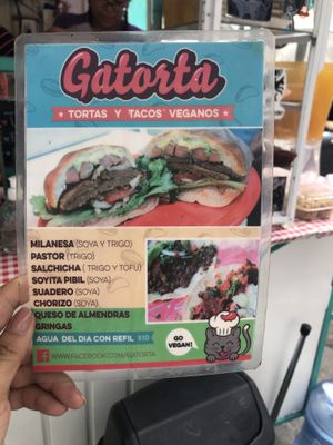 Hard choices at Gatorta - Food Stand in Mexico City