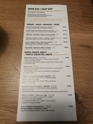 Breakfast and snacks to go :) at Forky's - Jakubské Nam. in Brno